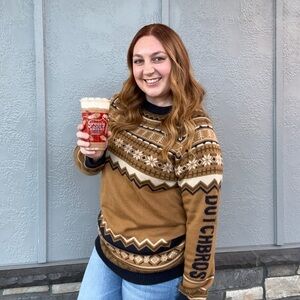 Dutch Bros Brown Women Sweater